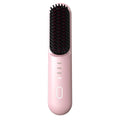 Cordless Hair Straightener Brush, Portable Negative Ion Hot Comb 4 Temperature Settings, Anti-Scald