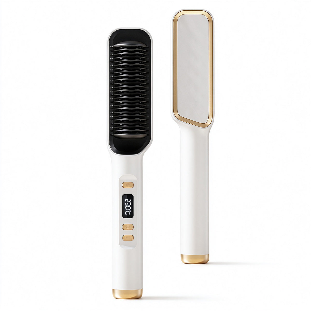 Negative ion straightener, lazy curling rod, two-in-one hair curling and straightening clamp, electric curling comb