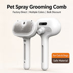 Mevera Cat Brush for Shedding, Self Cleaning Brush for Long Short Hair Cats